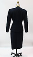 Ensemble, Gilbert Adrian (American, Naugatuck, Connecticut 1903–1959 Hollywood, California), wool, silk, American